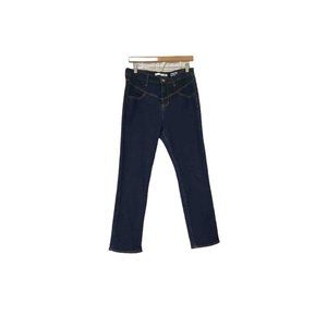 !!iT Amanda High Rise Slim Ankle Denim Blue Jeans Womens Size 12 Dark Wash